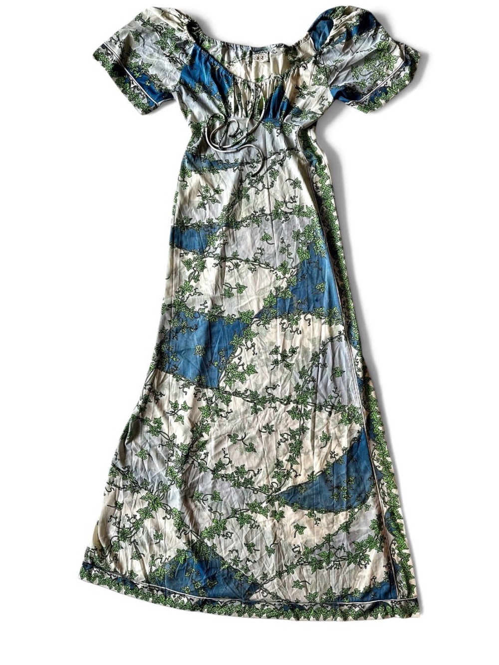 Vintage Emilio Pucci for R Ivy Print Maxi Dress